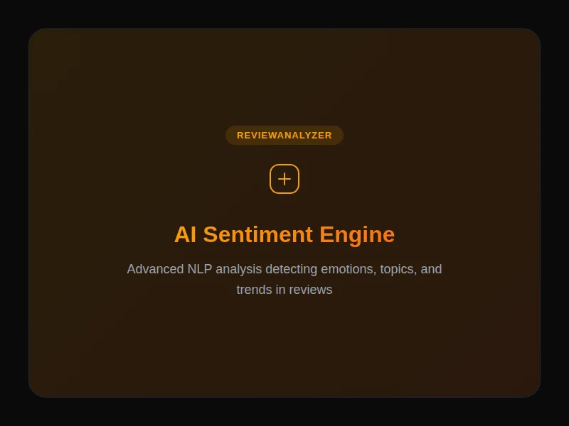 AI sentiment analysis breakdown by category